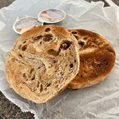 Cinnamon Raisin Bagel