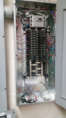 Commercial panel install