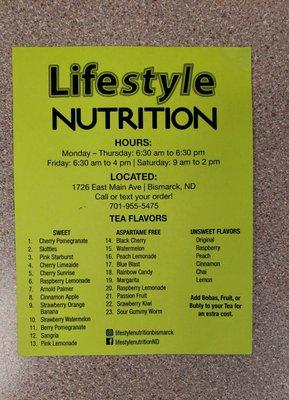 Lifestyle Nutrition