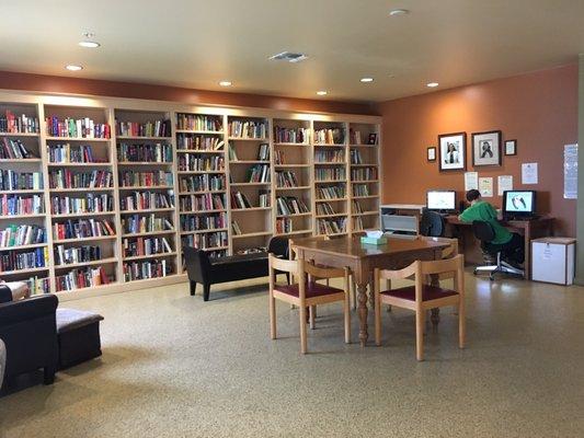 Library! Free books on a cart to the right (not pictured)