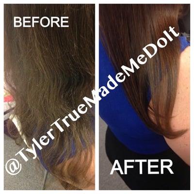 Split Ends sealed and brand new hair for up to 4 weeks!! Check it out!