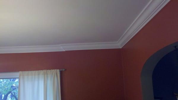 More crown molding and painting