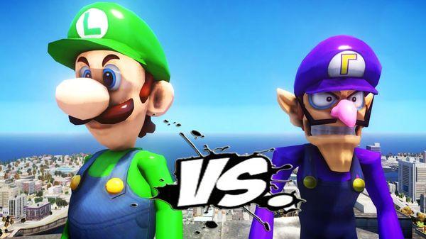 luigi vs me