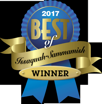 We won BEST of 2017 Chiropractor Sammamish-Issaquah. Thank you for your trust!