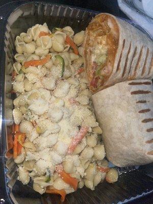 buffalo shrimp wrap