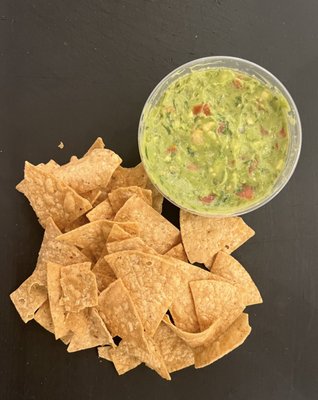 Corn Chips and Guacamole