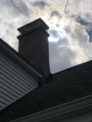 Chimney rebuilt, 05/2020