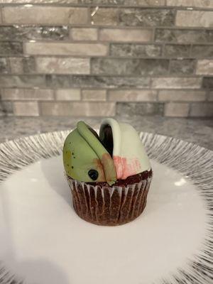 Fish cupcake