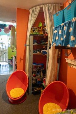 Back play area