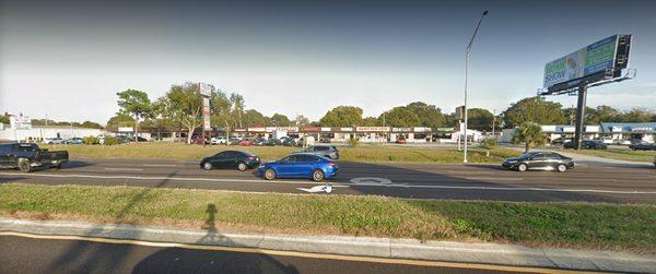 The shopping center across from HomeDepot.