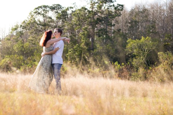 A wonderful Spring session in the lovey fields of Lake Luisa!