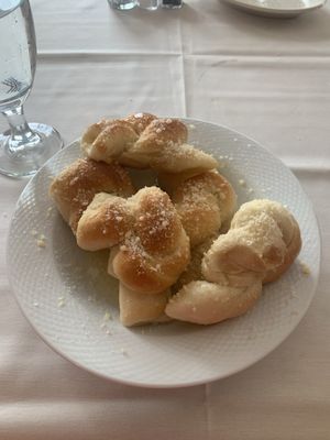 Grated with garlic knots