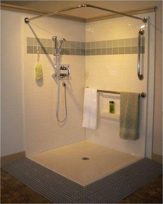 Barrier Free Shower