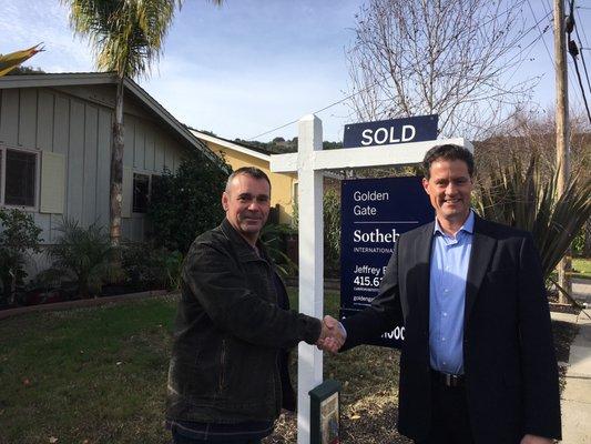 With Seller of 23 Robinhood Dr, San Rafael. Sold in 6 days for $1,090,000... nearly $100k above asking price!