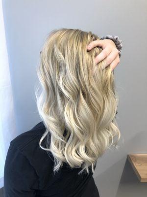 Cool toned blonde