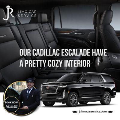 Our Cadillac Escalade Have A Pretty Cozy Interior