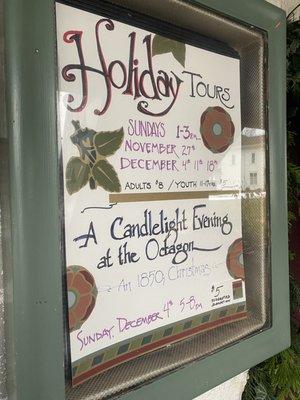 Holiday tours - December 2022