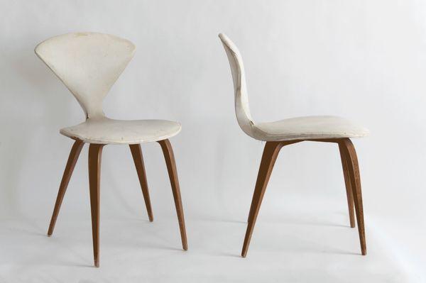 Plycraft Norman Cherner chairs at Snacks Modern.