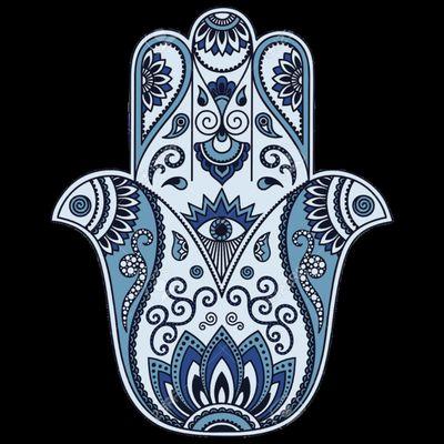 Hamsa is an ancient symbol of protection against negative energy.  It brings happiness and good fortune.