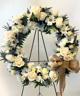 Sympathy wreath