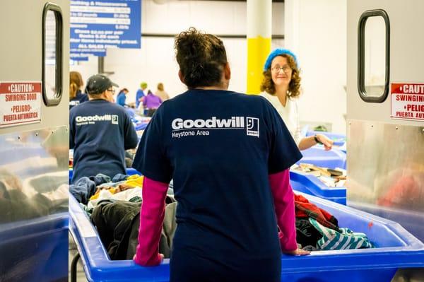 Goodwill Keystone Area - Non-profit administering thrift stores & business services to help people seeking hope & independence.