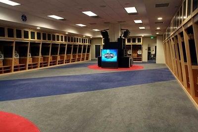 Mariners Safeco Field Locker Room