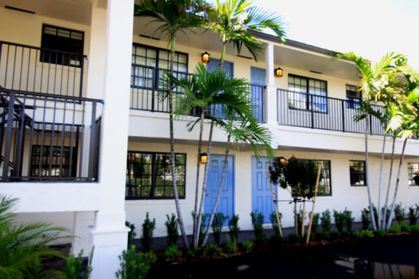 Newly renovated Boca Palms Too apartments.