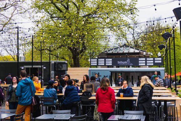 Trillium Beer Garden on the Common