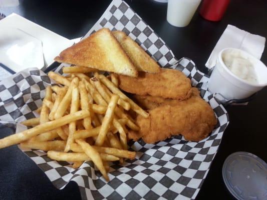 Chicken strip basket