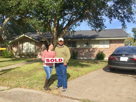 This young family purchased their first home together. They've said goodbye to paying rent and are paying off their own mortgage now!