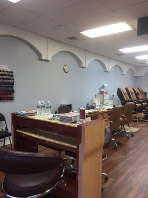 The Studio Nail Salon is a wonderful relaxing place to get mani, pedi, wax and back massage. Great prices!