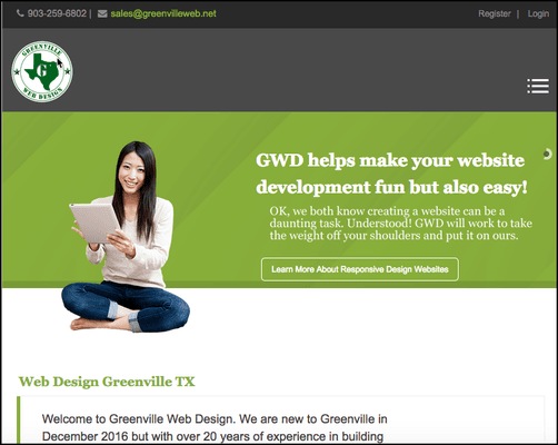 Greenville Web Design