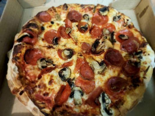 Medium Pepperoni & Mushroom