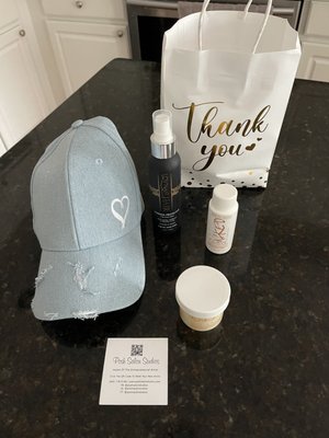 Grand Opening last week. The receptionist gave me a goodie bag (5.12.23)