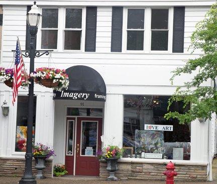 Imagery's entrance on the corner of Main St. and West Orange.