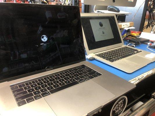 Apple MacBook computer repair.  We also repair Dell, HP, Acer, Asus, Lenovo and more.