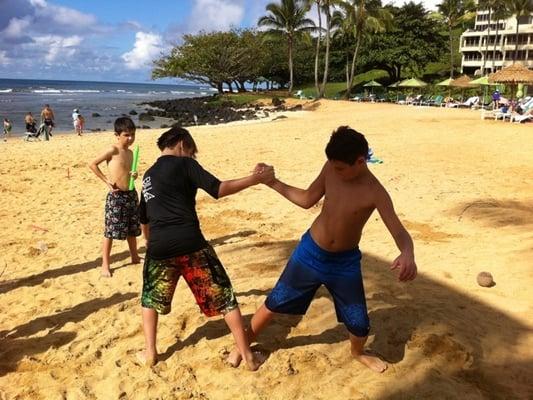 beach games