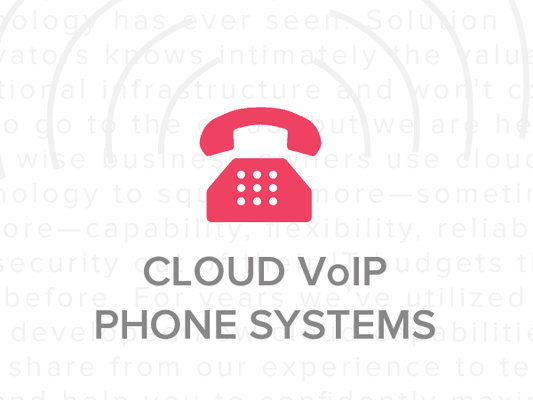 Reliable Voice over Internet Protocol (VoIP) allows your phones to communicate "in the cloud". https://www.solutioninnovators.com/