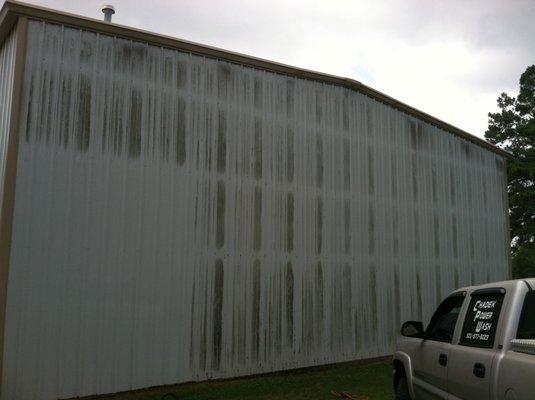 metal building cleaning