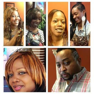 new location 2764-c wilma rudolph blvd. Clarksville, tn   931 920-4232 with Rickshawnda, Gina, Markeshia, Nicole, Kay, and James