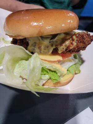 Chicken zinger sandwich