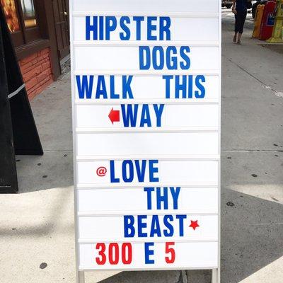 Best sign on 2nd Ave