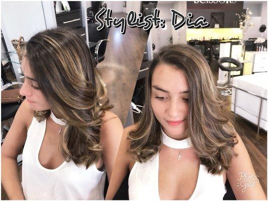 Amazing. Transformation Tuesday.  Balayage by Dia.
#balayage #haircolor #hairstylist #hairtransformation #hairstyles