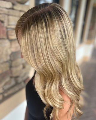 Natural blended blonde