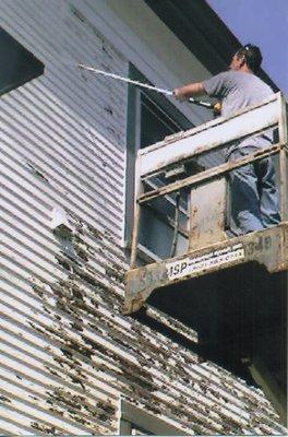 powerwashing the Listen Front Range Lighthouse