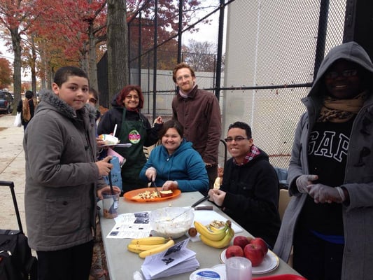 Food Justice Program participants