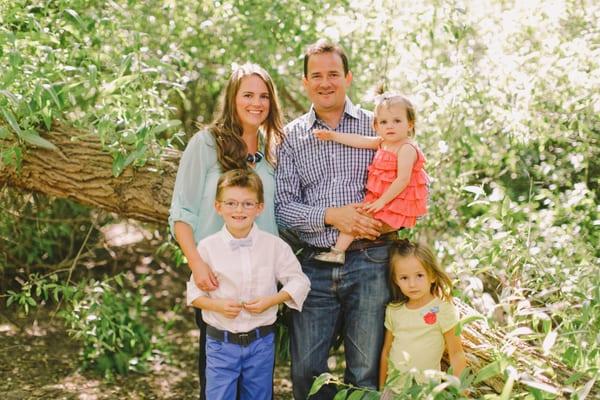 Dr. Kristin L. Newsom and her family