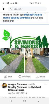 Simmons & Harris Landscaping