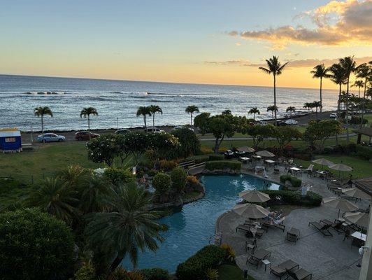 View from lanai