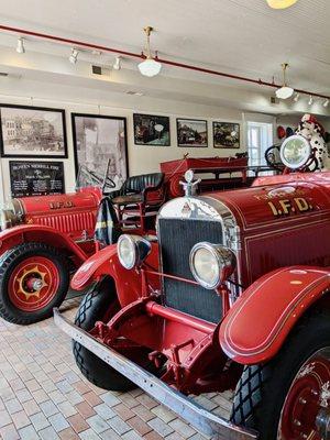 Vintage fire trucks